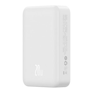 Baseus MagSafe power bank 20000mAh Nigeria - EnerFill FM41 Mini in Moon White