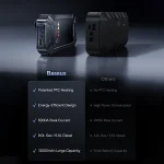 Baseus PrimeTrip VJ1 jump starter ports and display